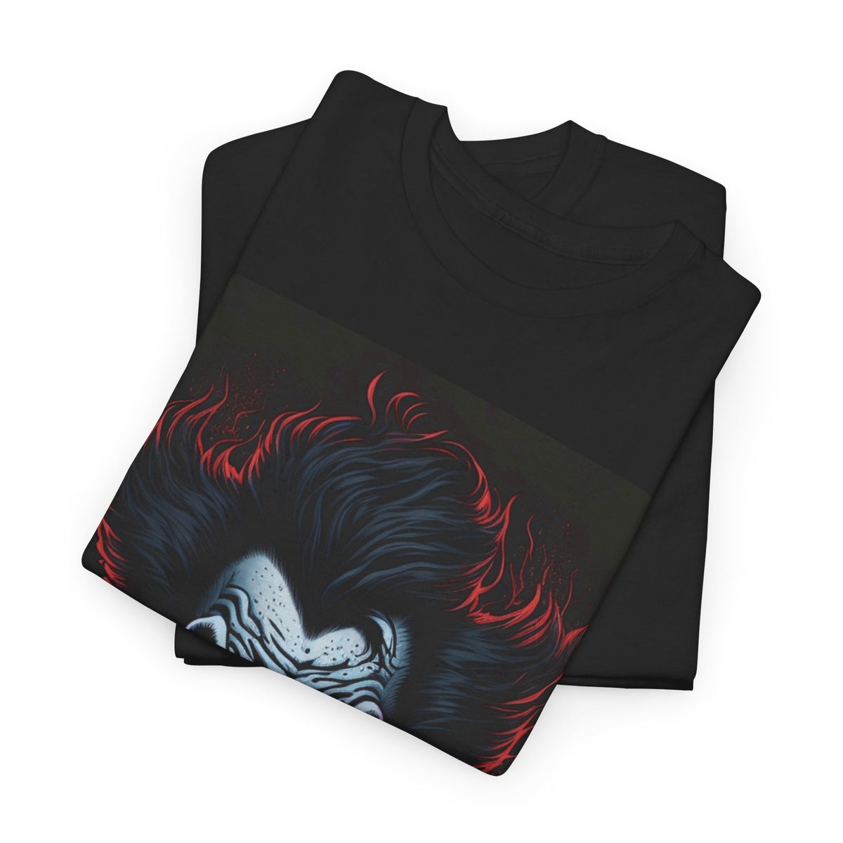 Demonic Clown Horror Graphic T-Shirt