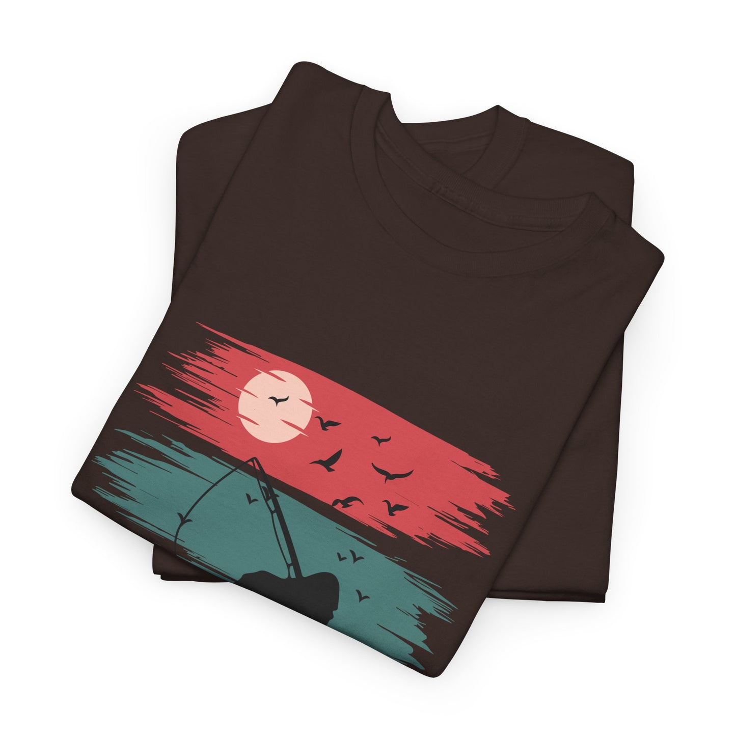 Bigfoot Fishing Unisex Heavy Cotton Tee
