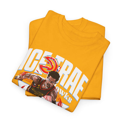 Ice Trae Young Inspired Unisex Heavy Cotton Tee, Basketball Fan Apparel, Sports Gift, Hoodie Alternative, Team Spirit Shirt