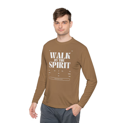 Spiritual Lightweight Long Sleeve Tee Walk By Spirit