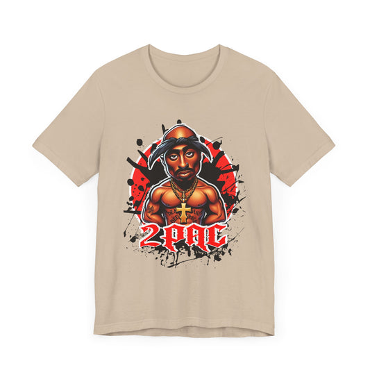 2Pac Unisex Jersey Short Sleeve Tee
