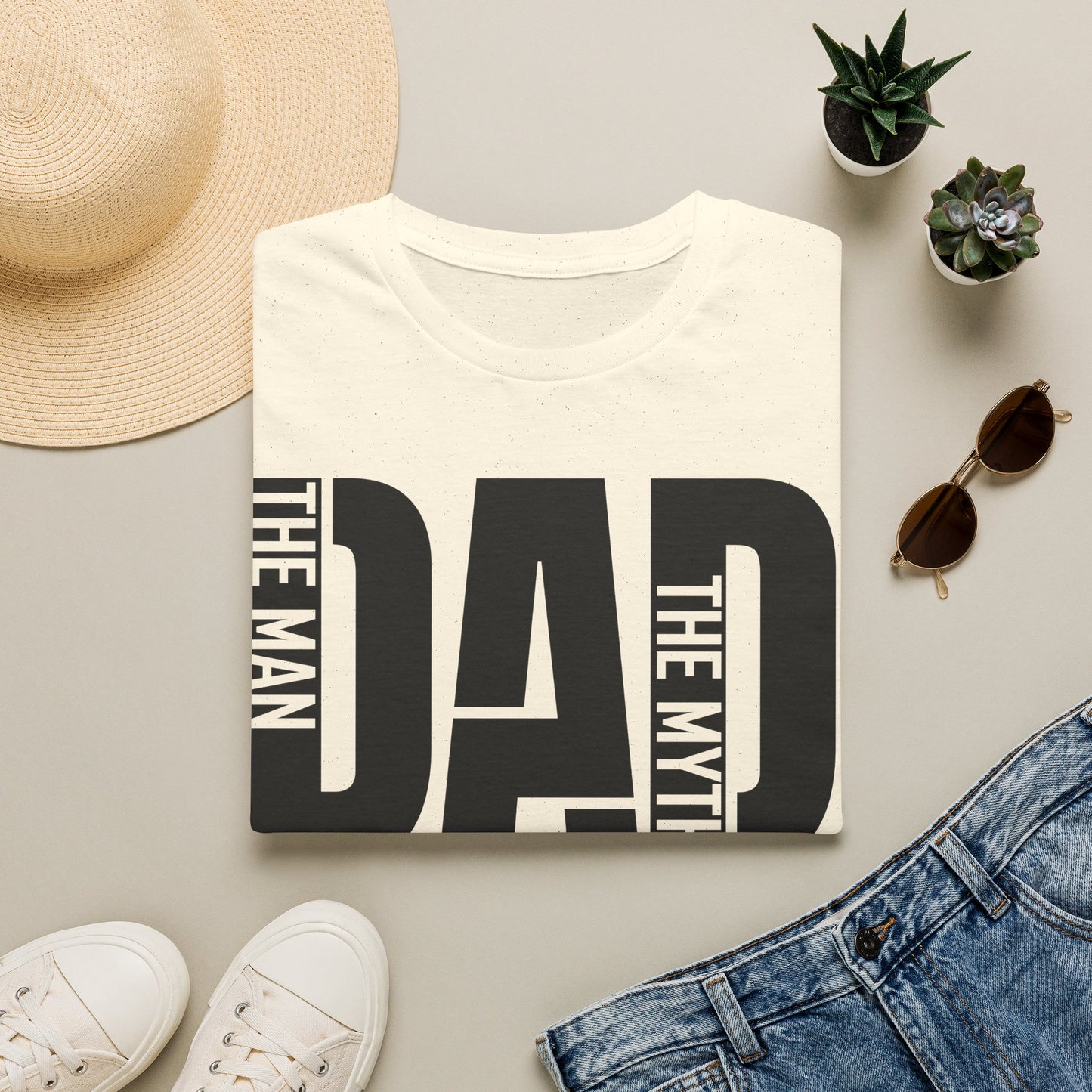 Dad T-Shirt - "The Man, The Myth, The Legend" Father's Day Tee
