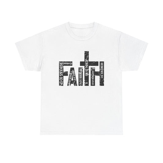 Faith Unisex Heavy Cotton Tee