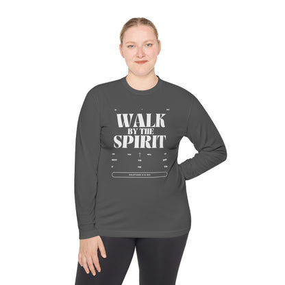 Spiritual Lightweight Long Sleeve Tee Walk By Spirit