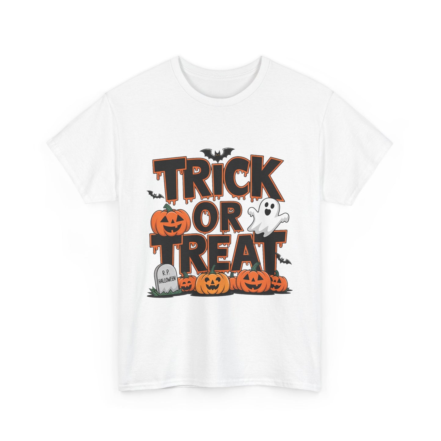 Trick Or Treat Unisex Heavy Cotton Tee