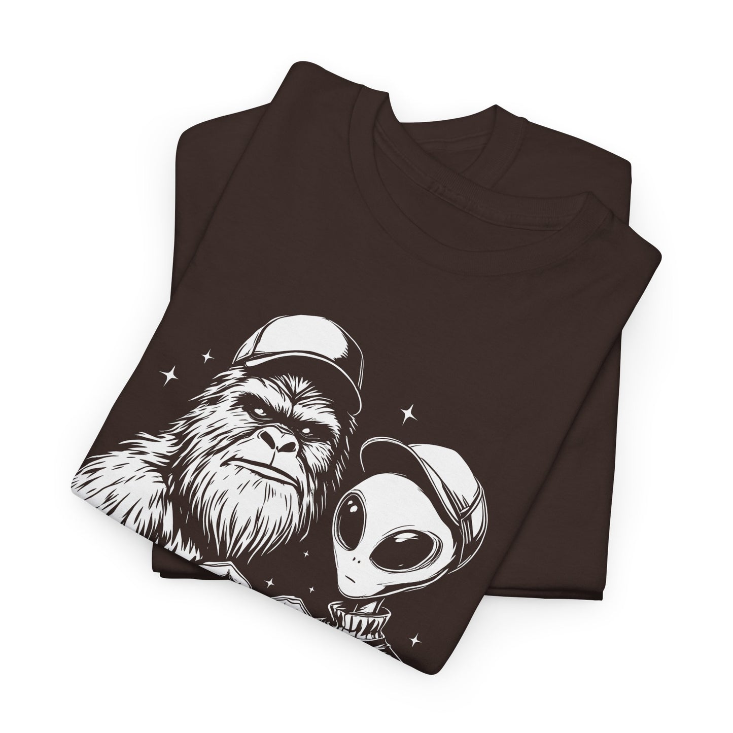 Yeti Alien We Believe In You Unisex Heavy Cotton Tee - Casual Comfort for Everyday Wear