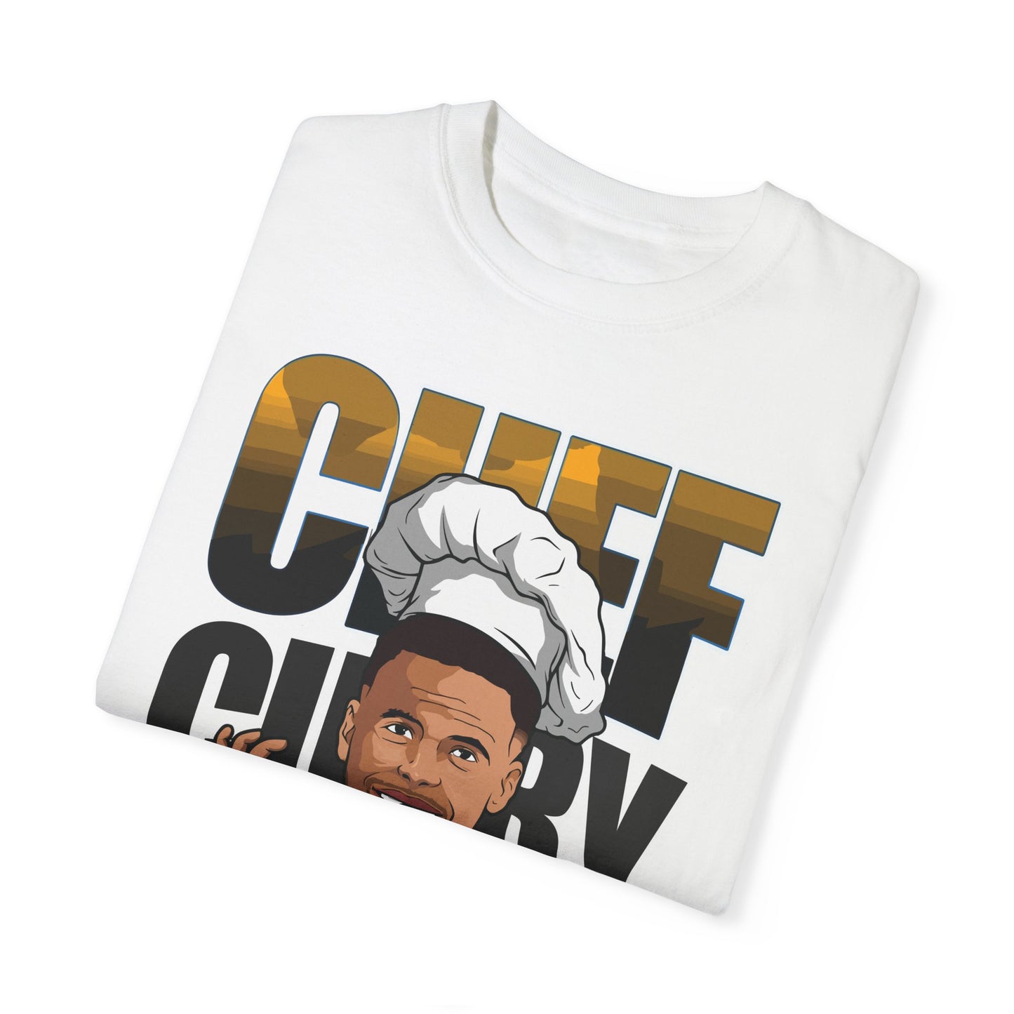 Chef Curry Unisex Garment-Dyed T-Shirt - Perfect for Foodies and Superstar Chefs!