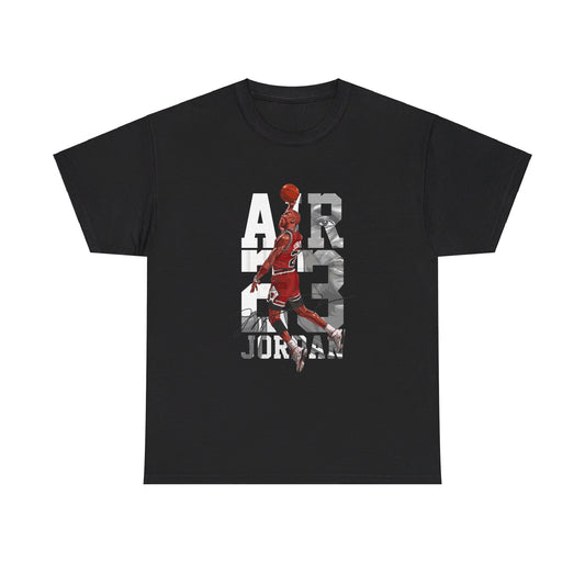 Michael Jordan Dunk Art Unisex Heavy Cotton Tee