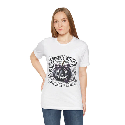 Spooky With Social Club Unisex Jersey Short Sleeve Tee