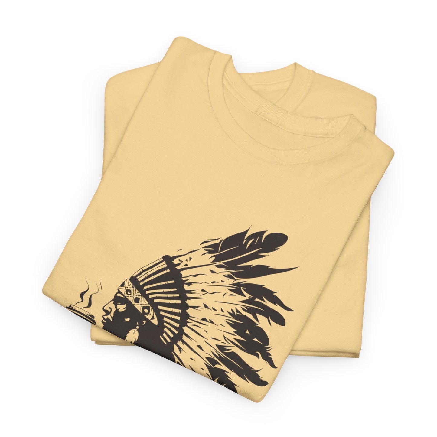 Enjoy Life Coffee Native American Unisex Heavy Cotton Tee