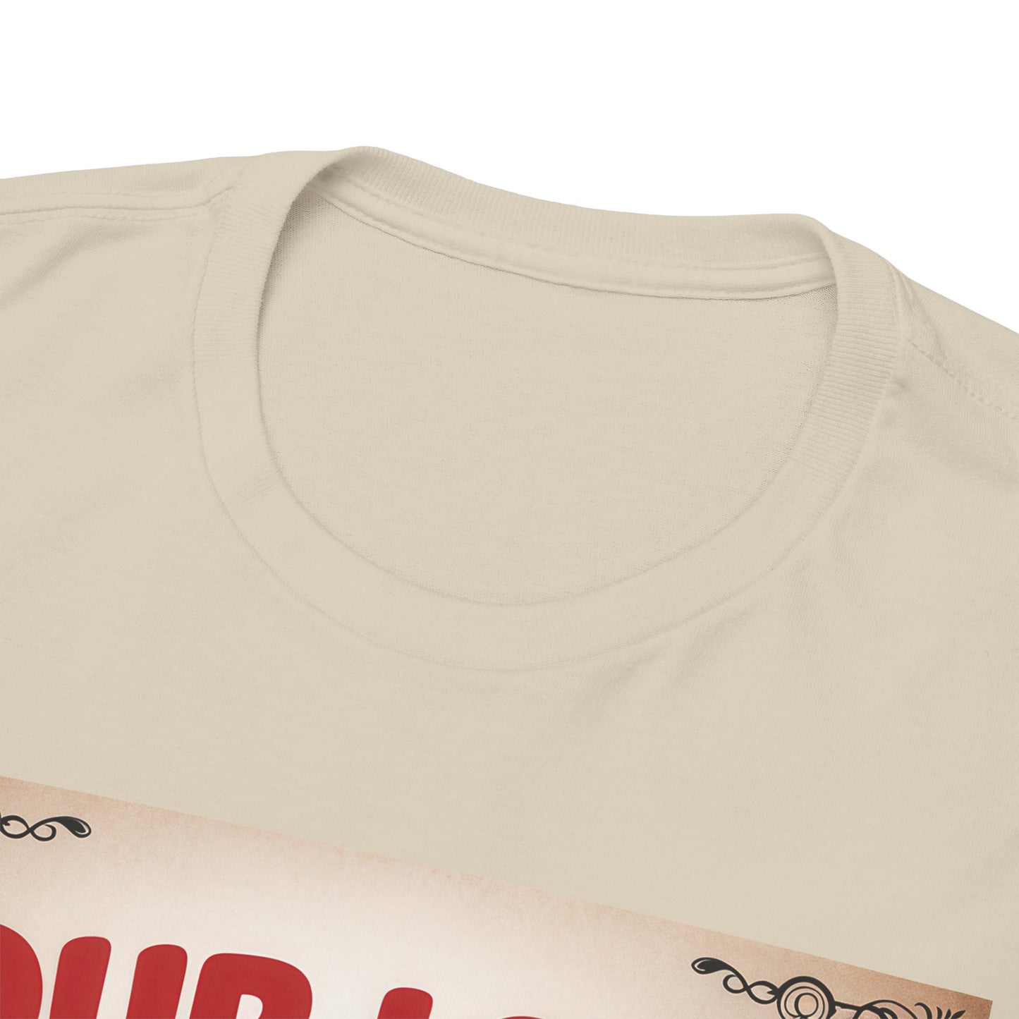 Funny Retro Couple T‑Shirt — "Our Love Is Like A Fart: Silent But Deadly"