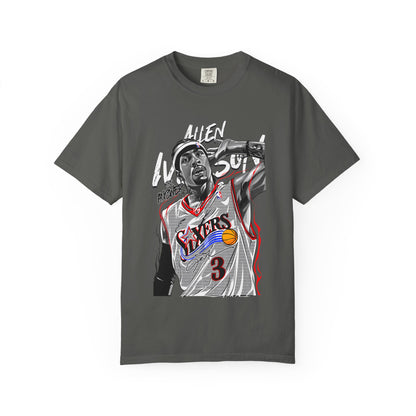 Allen Iverson Retro Jersey Design Basketball Graphic T-Shirt