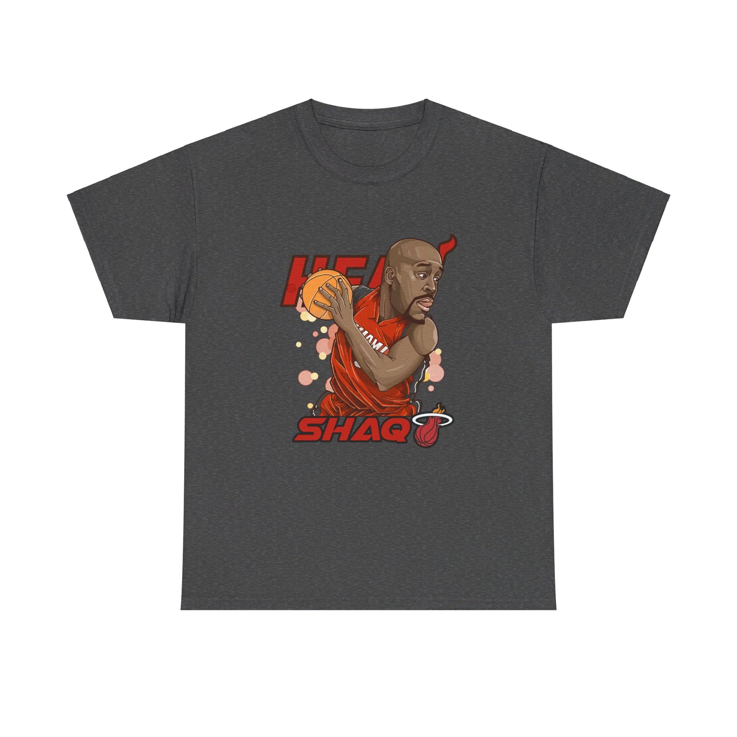 Miami Heat Shaq Unisex Heavy Cotton Tee