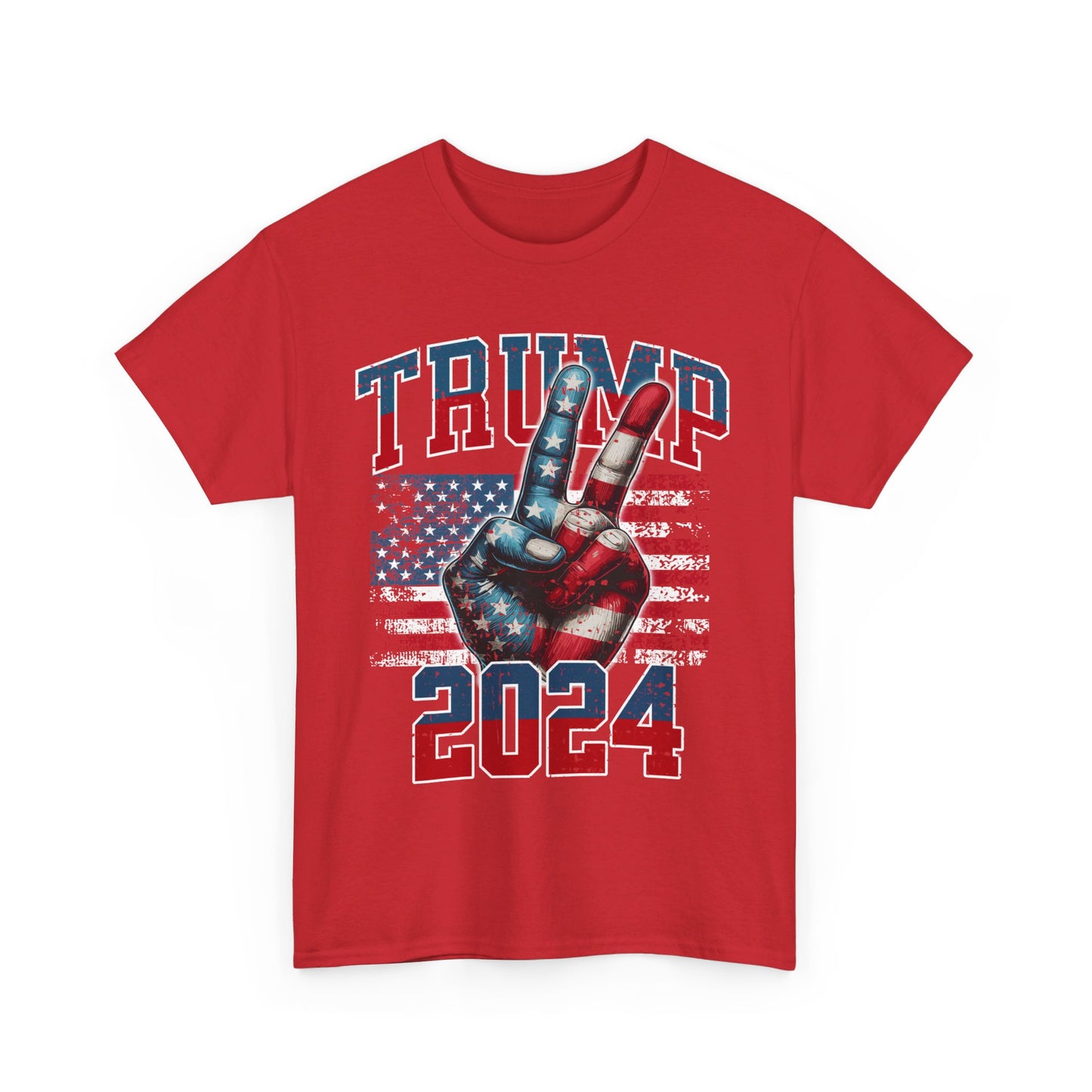 Trump Peace 2024 Unisex Heavy Cotton Tee