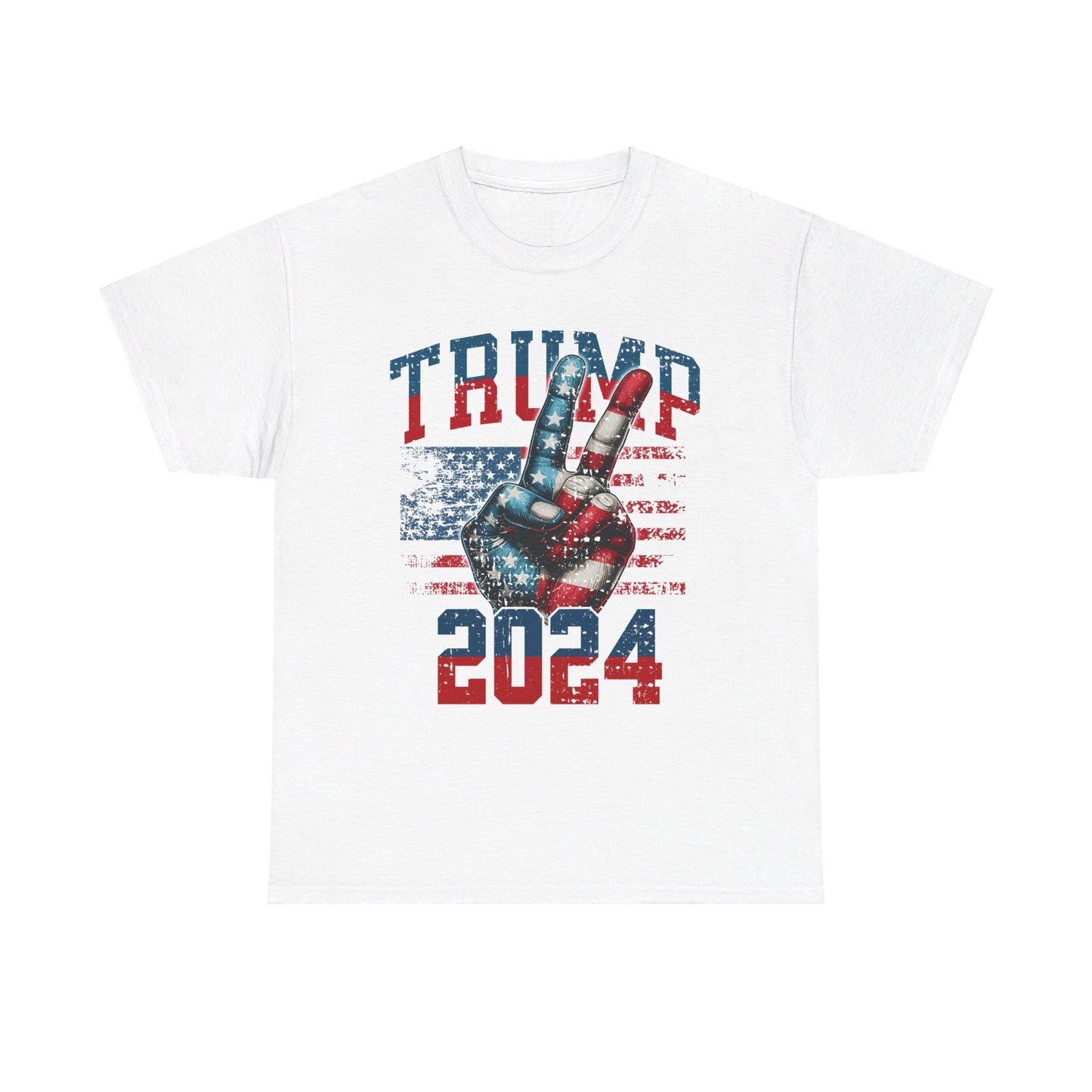 Trump Peace 2024 Unisex Heavy Cotton Tee