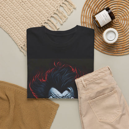 Demonic Clown Horror Graphic T-Shirt
