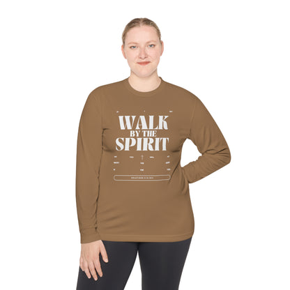 Spiritual Lightweight Long Sleeve Tee Walk By Spirit