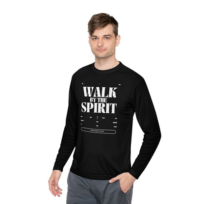 Spiritual Lightweight Long Sleeve Tee Walk By Spirit