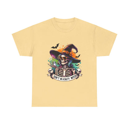 Don't Be Salty Witch Unisex Heavy Cotton Tee