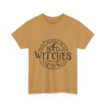 Bad Witches Club Unisex Heavy Cotton Tee