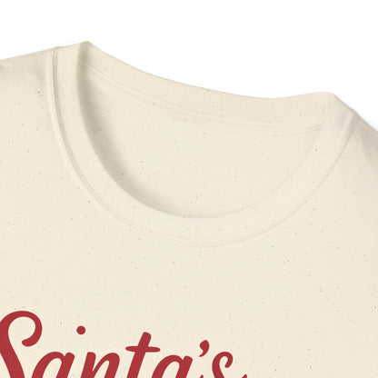 Santa's Favorite Hot Mess T-Shirt – Funny Christmas Cocktail Tee