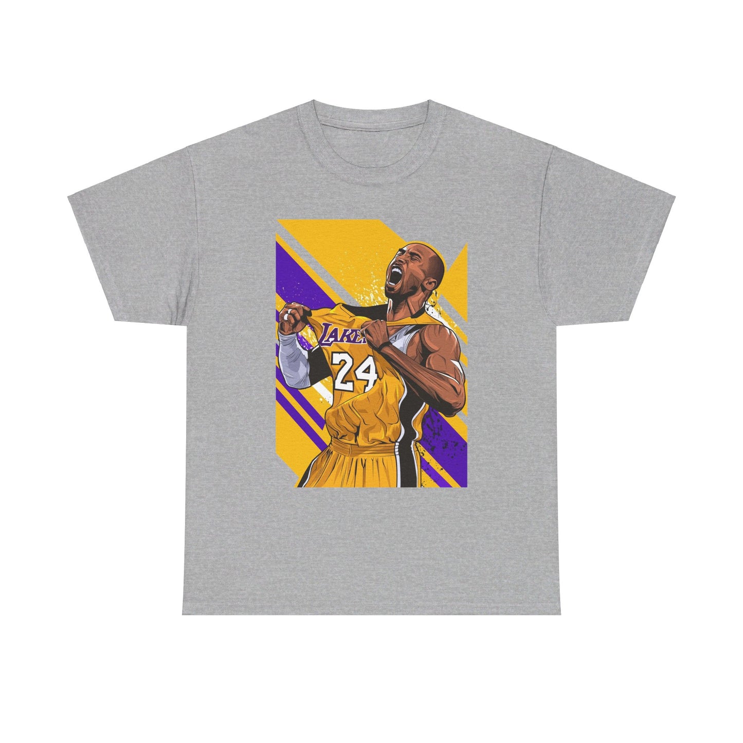 Kobe Bryant Celebration Unisex Heavy Cotton Tee