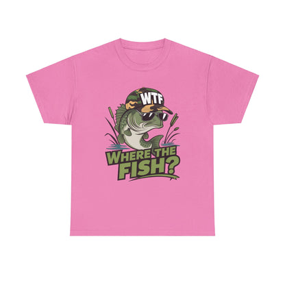 Where The Fish? Unisex Heavy Cotton Tee