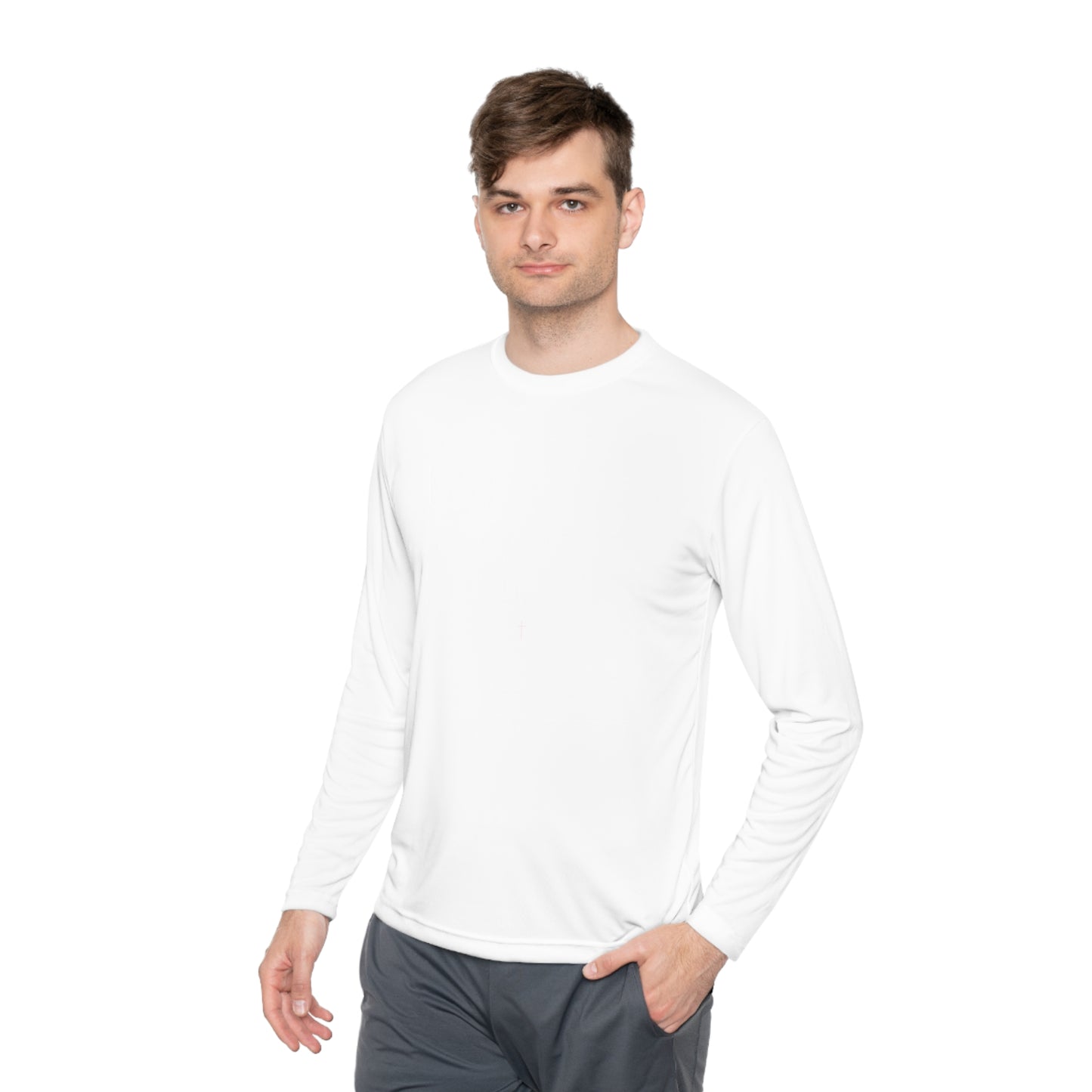 Spiritual Lightweight Long Sleeve Tee Walk By Spirit