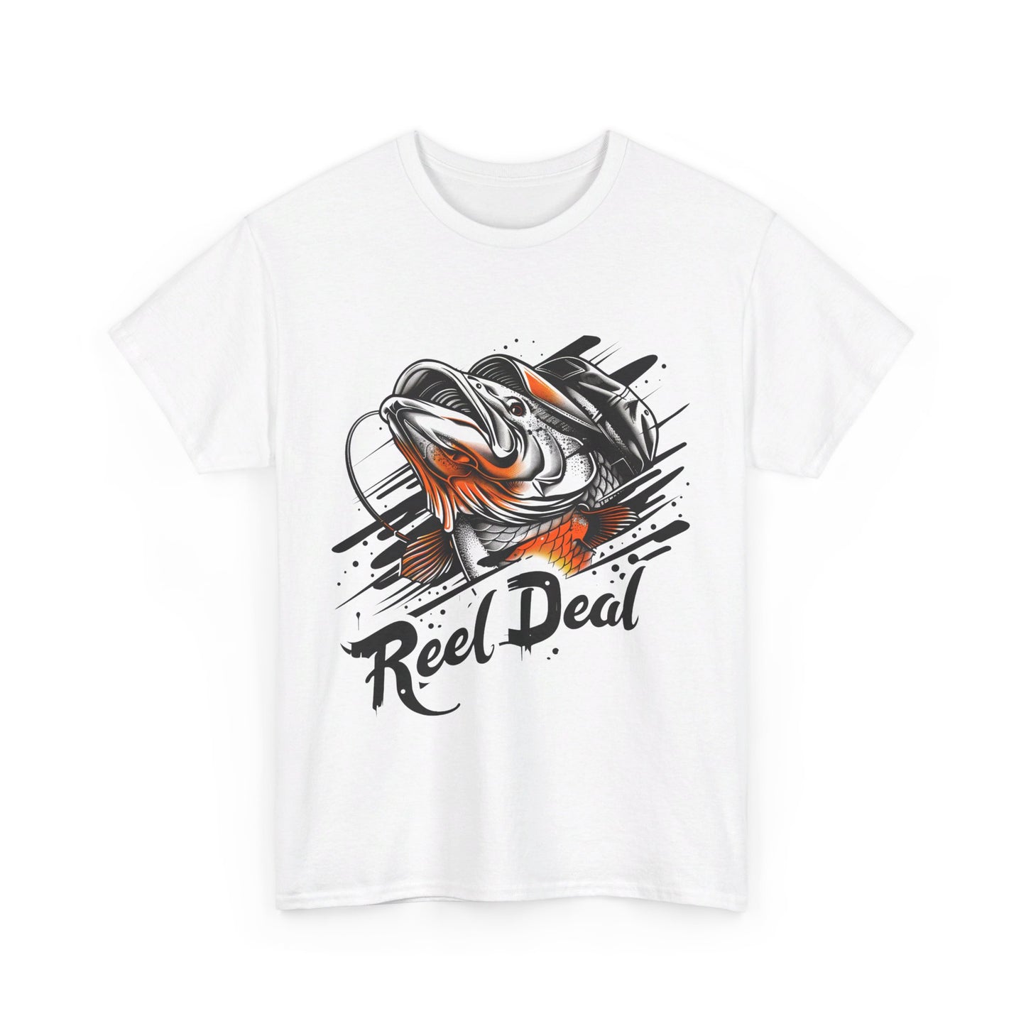 Real Deal Fishing Unisex Heavy Cotton Tee