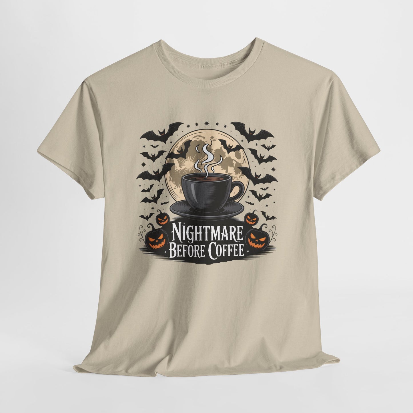Nightmare Before Coffee Shirt, Halloween Coffee Tee, Unisex Halloween Apparel, Spooky Coffee Lovers Gift, Fun Fall T-Shirt