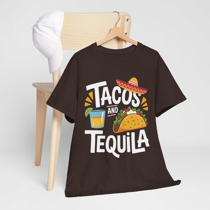 Taco & Tequila T‑Shirt — Funny Mexican Food Graphic Tee