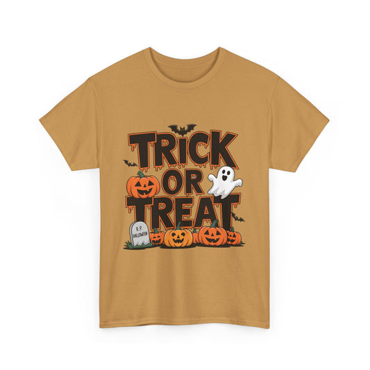 Trick Or Treat Unisex Heavy Cotton Tee