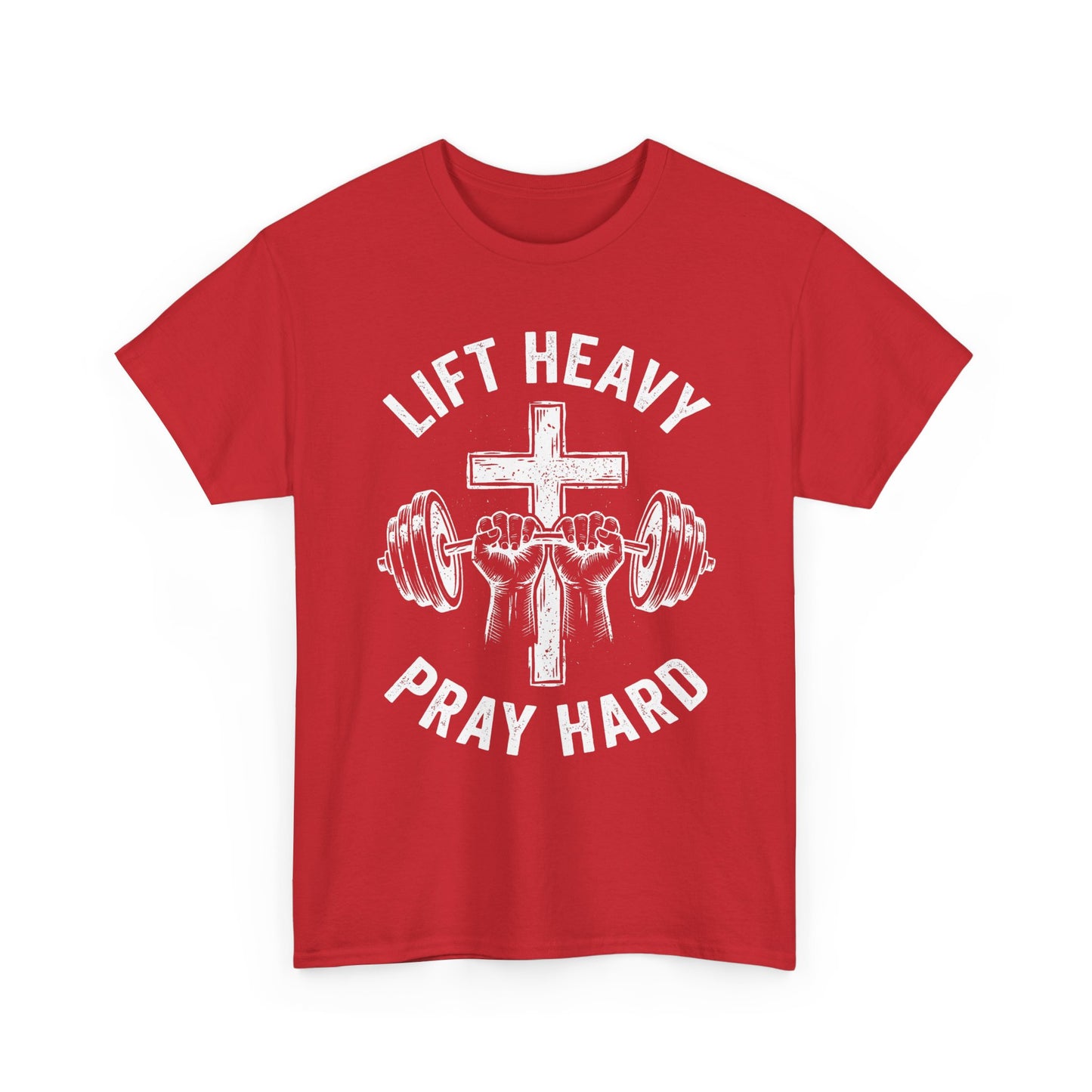 Lift Heavy Pray Hard Tee