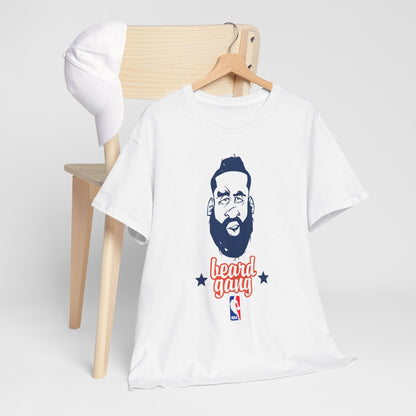 Beard Gang T-Shirt for Men, Casual Style, Perfect for NBA Fans, Birthday Gift, Beard Enthusiasts