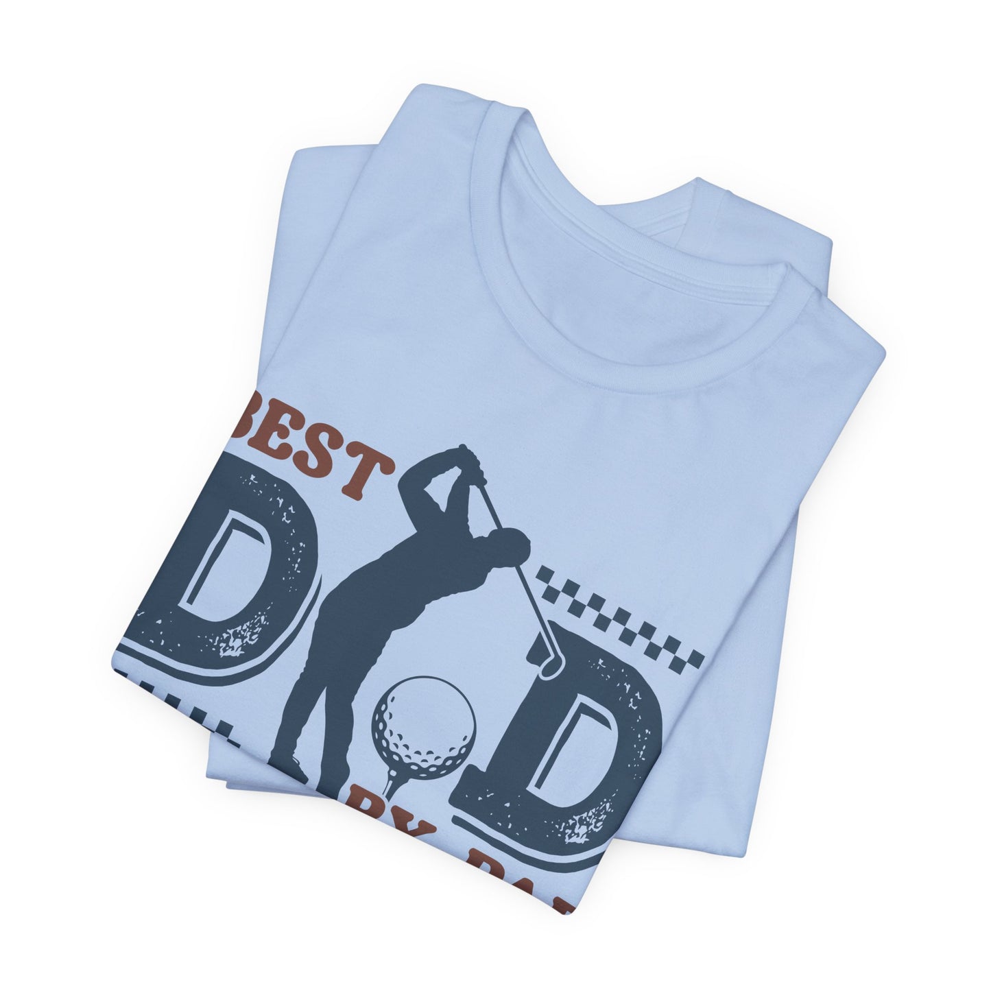 Best Dad By Par Golf Tee - Unisex Jersey Short Sleeve Shirt