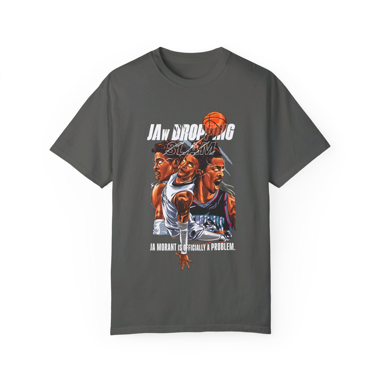 Ja Morant Jaw Dropping Unisex Garment-Dyed T-shirt