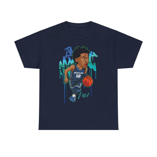 Ja Morant Full Body Dribble Unisex Heavy Cotton Tee