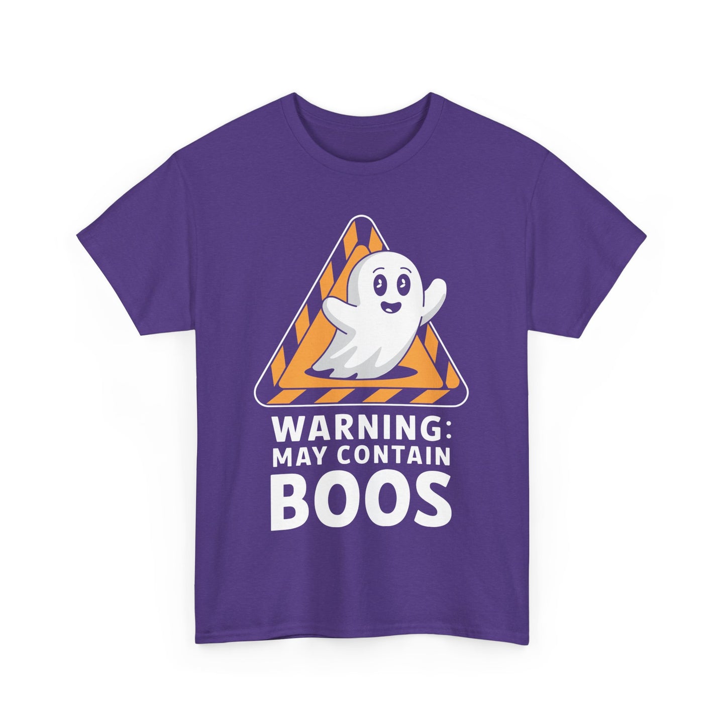 Warning May Contain Boos Unisex Heavy Cotton Tee