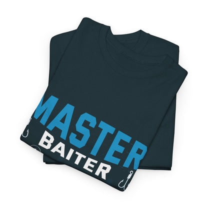Master Baiter Always Messing With My Tackle Unisex Heavy Cotton Tee