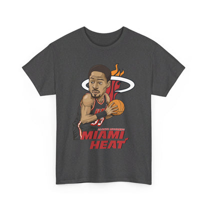 Miami Heat Alonzo Mourning Unisex Heavy Cotton Tee