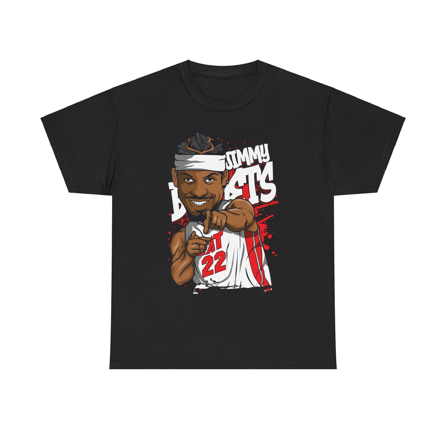 Miami Heat Jimmy Butler Unisex Heavy Cotton Tee