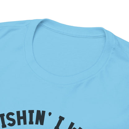 Wishin I was Fishin Unisex Heavy Cotton Tee