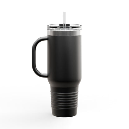 Probably Late for Something Funny Insulated Travel Mug - 40oz Perfect for Coffee Lovers