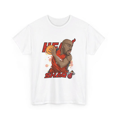 Miami Heat Shaq Unisex Heavy Cotton Tee