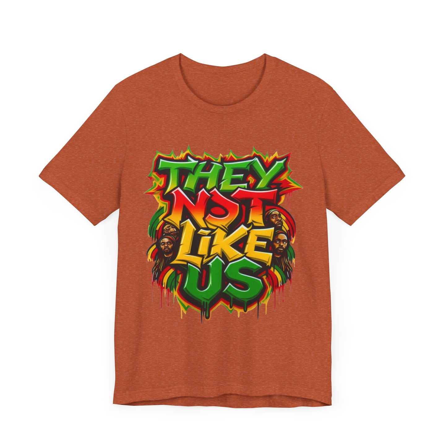 They Not Like Us Graphic Tee - Unisex Jersey Short Sleeve Shirt