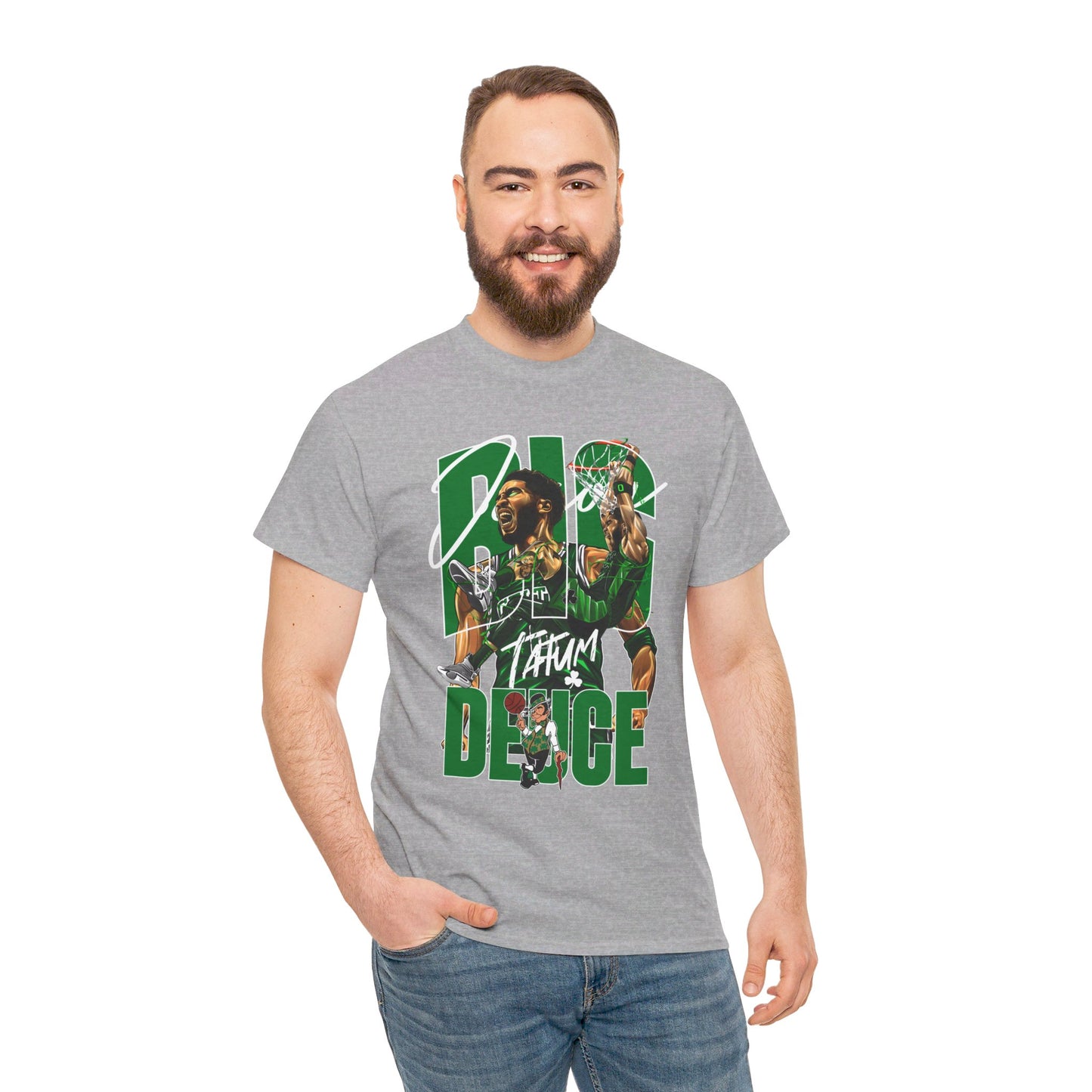 Big Deuce Jason Tatum Unisex Heavy Cotton Tee