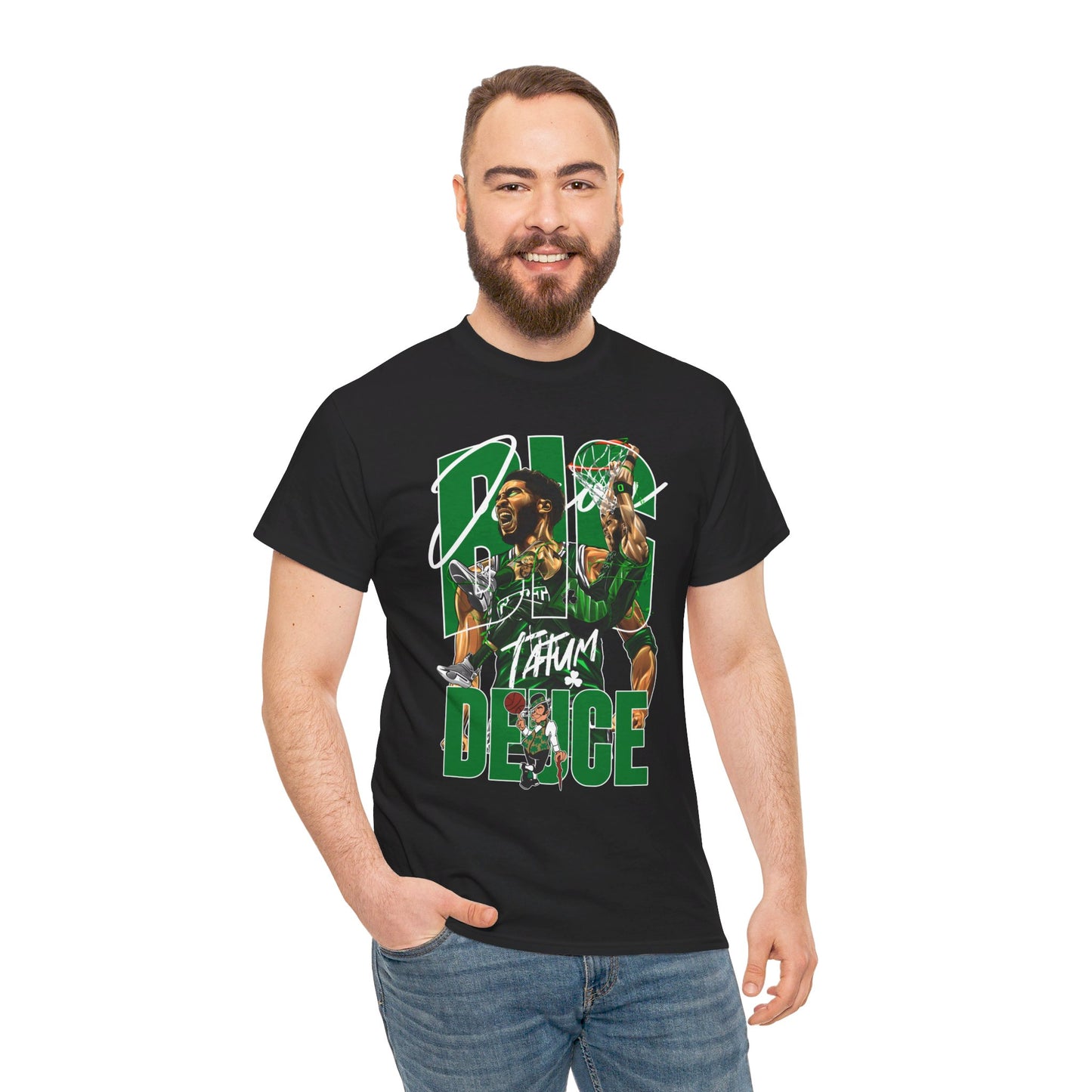 Big Deuce Jason Tatum Unisex Heavy Cotton Tee