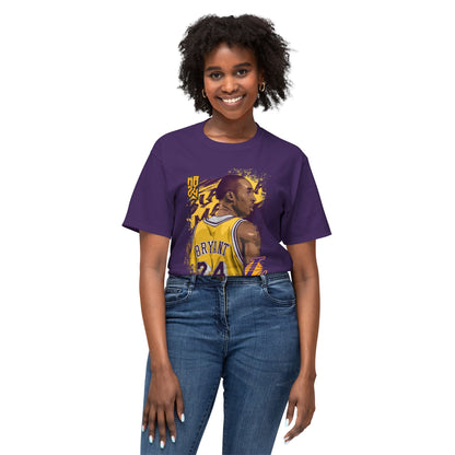 Kobe Bryant 24 Rear View Unisex HD Cotton™ T-shirt