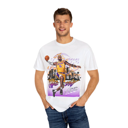 Lebron James Los Angeles Unisex Garment-Dyed T-shirt