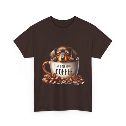 Datsun I Need Coffee Unisex Heavy Cotton Tee